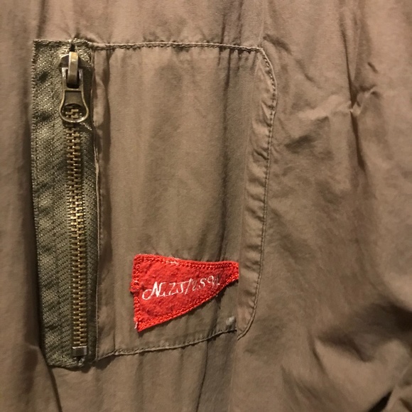 Zara Woman Green Utility Anorak Jacket sz S - Picture 2 of 7